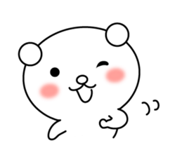 Milk bear sticker #7344950