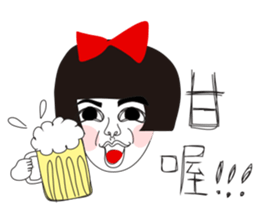 Naughty NANAKO-SUPER Annoying!!! sticker #7345071