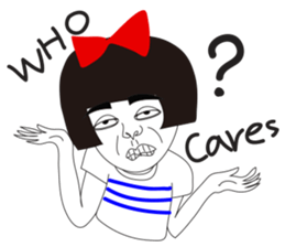 Naughty NANAKO-SUPER Annoying!!! sticker #7345075