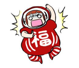 YAMADARUMA sticker #7345320