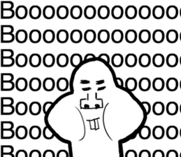 Boooooooooooooooooo sticker #7345478
