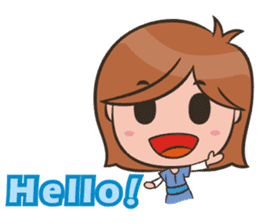 Wizards Dream-Red Hat Spice Girl sticker #7346406