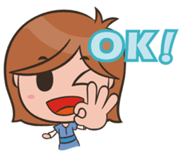 Wizards Dream-Red Hat Spice Girl sticker #7346407