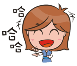 Wizards Dream-Red Hat Spice Girl sticker #7346419