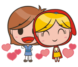 Wizards Dream-Red Hat Spice Girl sticker #7346420