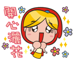 Wizards Dream-Red Hat Spice Girl sticker #7346421