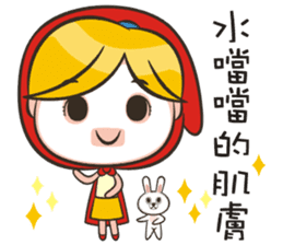 Wizards Dream-Red Hat Spice Girl sticker #7346422