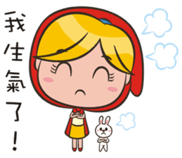 Wizards Dream-Red Hat Spice Girl sticker #7346425