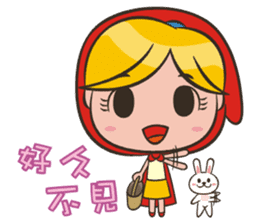 Wizards Dream-Red Hat Spice Girl sticker #7346429