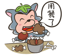 Wizards Dream-Red Hat Spice Girl sticker #7346433