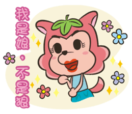 Wizards Dream-Red Hat Spice Girl sticker #7346438