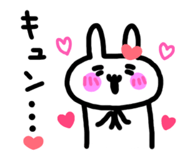 Rabbit Women sticker #7346524