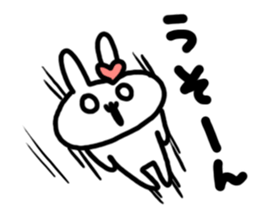 Rabbit Women sticker #7346539