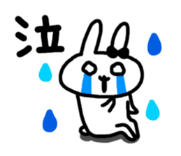 Rabbit Women sticker #7346542