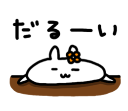 Rabbit Women sticker #7346548