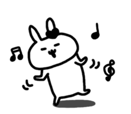 Rabbit Women sticker #7346559