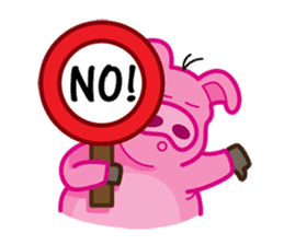 Peggie the Pig sticker #7347206