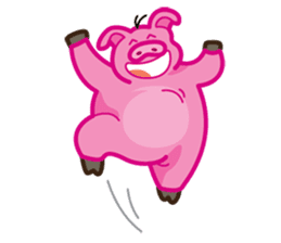 Peggie the Pig sticker #7347207