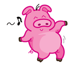 Peggie the Pig sticker #7347221