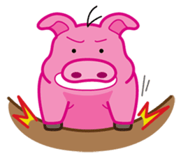 Peggie the Pig sticker #7347238