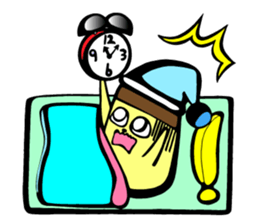 Hermit crab Pudding sticker #7347527