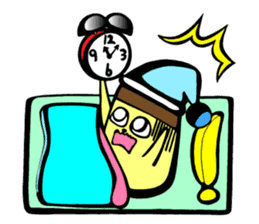 Hermit crab Pudding sticker #7347527