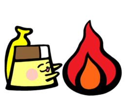 Hermit crab Pudding sticker #7347531