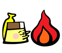 Hermit crab Pudding sticker #7347531