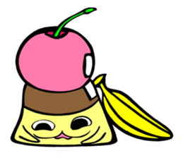 Hermit crab Pudding sticker #7347536