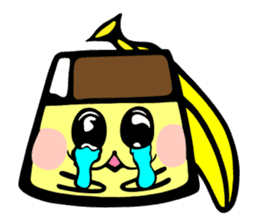 Hermit crab Pudding sticker #7347539