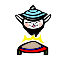 Hermit crab Pudding sticker #7347542