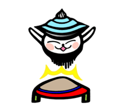 Hermit crab Pudding sticker #7347542