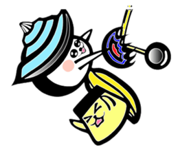 Hermit crab Pudding sticker #7347543