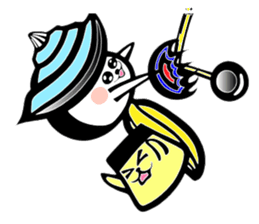 Hermit crab Pudding sticker #7347543