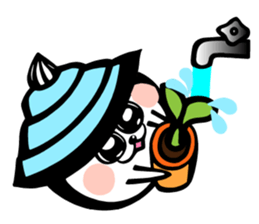 Hermit crab Pudding sticker #7347544