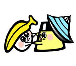 Hermit crab Pudding sticker #7347547