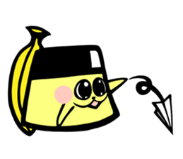 Hermit crab Pudding sticker #7347551