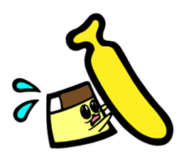 Hermit crab Pudding sticker #7347552