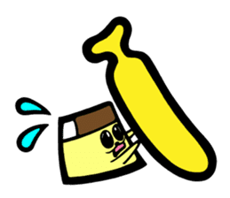 Hermit crab Pudding sticker #7347552