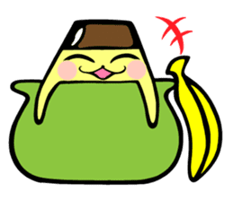 Hermit crab Pudding sticker #7347555