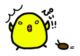 FOUR COLORS CHICKS sticker #7347972