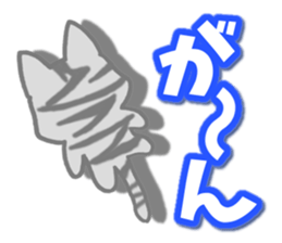 American Shorthair. Sticker of cat. sticker #7348056