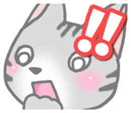 American Shorthair. Sticker of cat. sticker #7348065