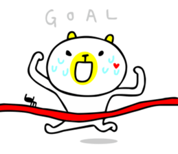 WHITE BEARS GOOD TIME sticker #7348295