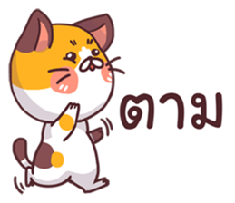 This is a cat! sticker #7348518