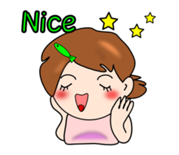 What's a cute English. sticker #7348806