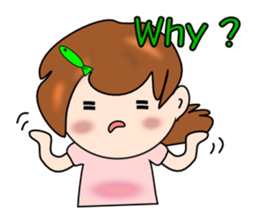 What's a cute English. sticker #7348813