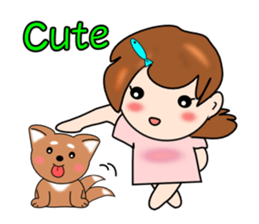 What's a cute English. sticker #7348815