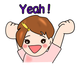 What's a cute English. sticker #7348816