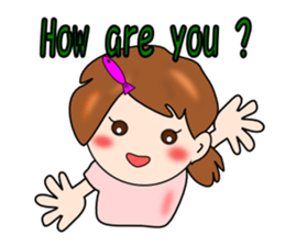 What's a cute English. sticker #7348818